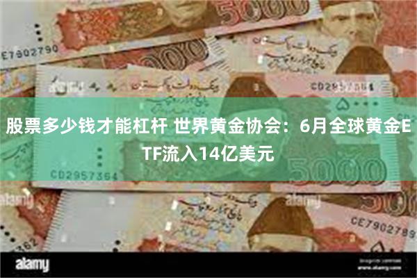 股票多少钱才能杠杆 世界黄金协会：6月全球黄金ETF流入14亿美元