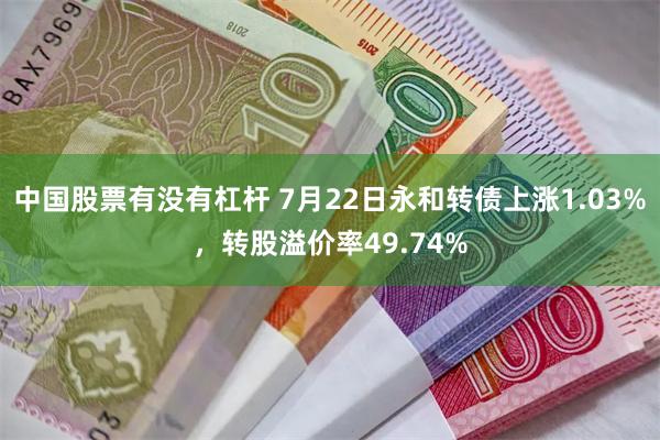 中国股票有没有杠杆 7月22日永和转债上涨1.03%，转股溢价率49.74%